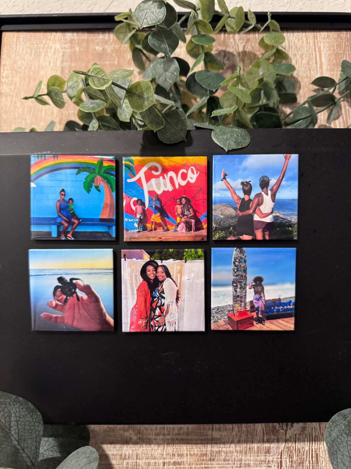 6 Custom 2x2 Magnets